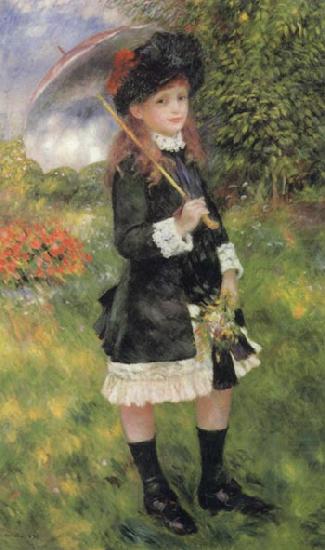 Pierre Renoir Girl with Parasol (Aline Nunes) china oil painting image